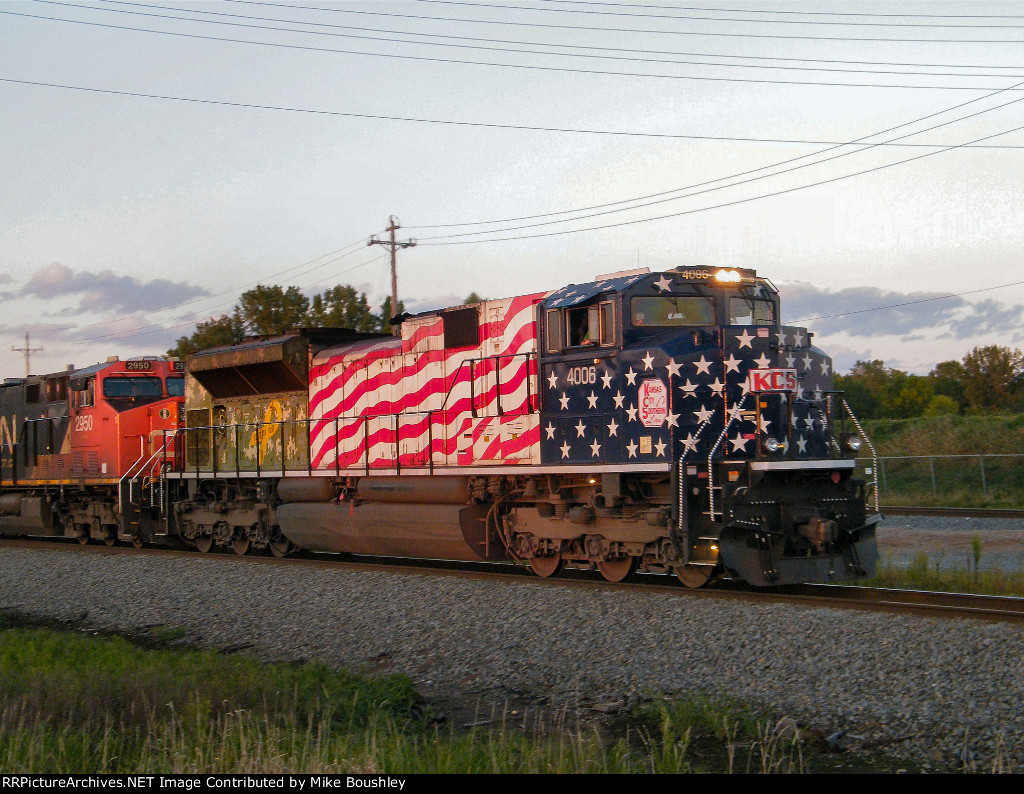 KCS SD70ACe 4006